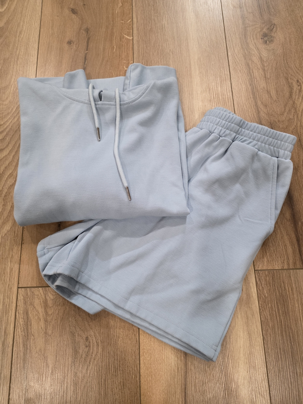 Light Blue Ribbed Set - Small - Picture 3 of 4